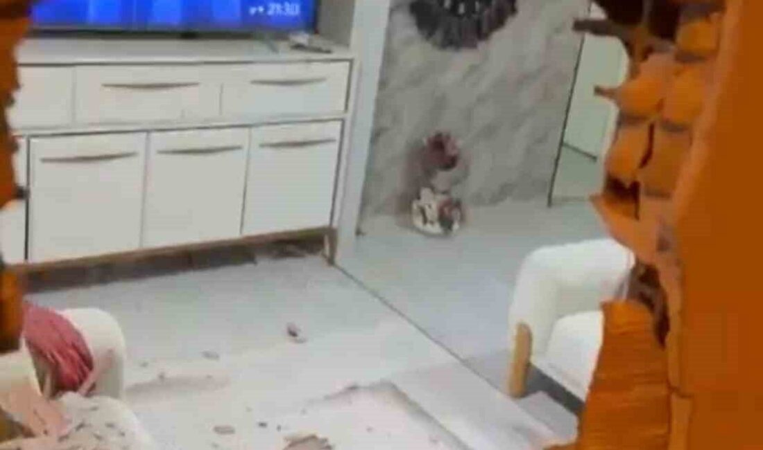 İzmit ilçesinde yaşanan bir olayda, evinde oturan bir kişi, geri