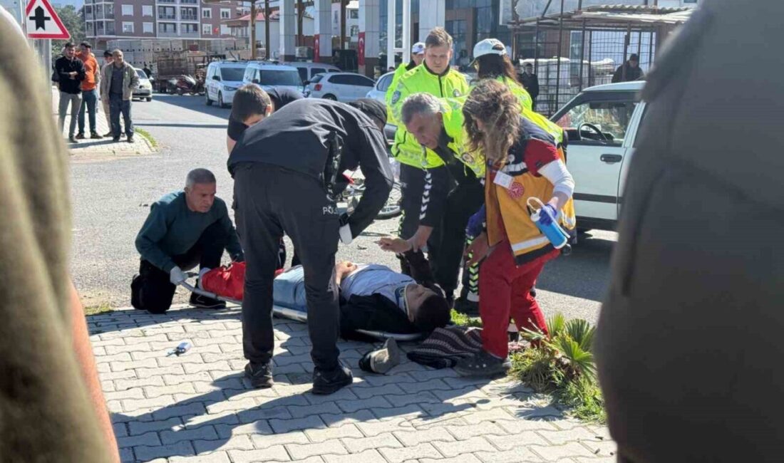 Gazipaşa’da bir otomobil ile motosikletin çarpıştığı trafik kazasında bir kişi