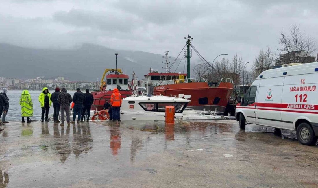 Gemlik Körfezi açıklarında bir erkek cesedi bulundu. Denizde hareketsiz halde