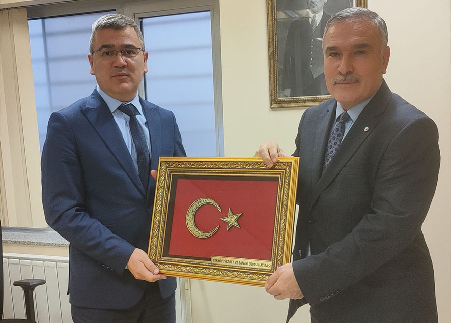 Yerköy TSO’dan Halkbank Şube Müdürü Abdullah Yücel’e Ziyaret Yerköy Ticaret