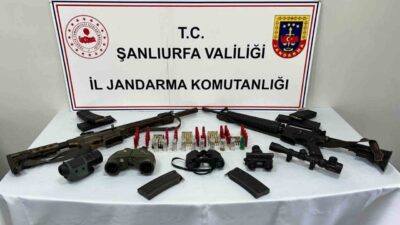 Hilvan ilçesinde düzenlenen operasyonda, izinsiz silah bulundurdukları iddiasıyla 3 kişi