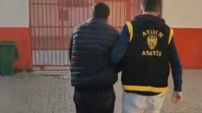 Efeler ilçesinde polis ekipleri tarafından yürütülen operasyon sonucunda, hırsızlık suçundan