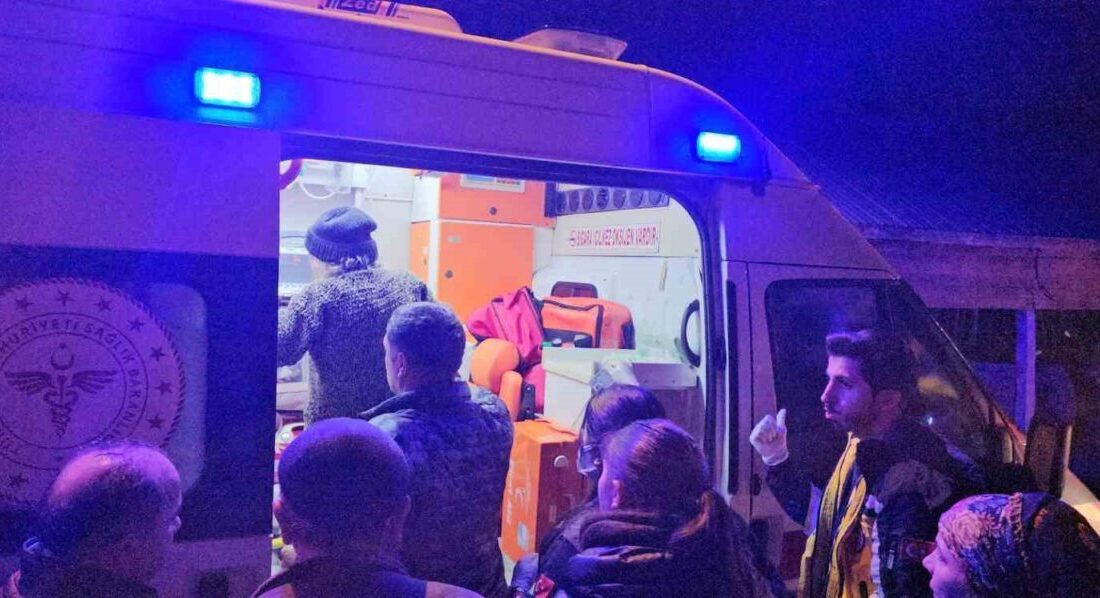Kastamonu’nun Cide ilçesinde yaşlı bir kadın, hayvanlarına bakmak için evden