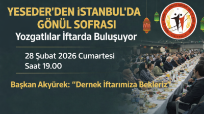 Yozgatlı hemşehrileri bir araya getiren Yozgat İli Yerköy ve Şefaatli