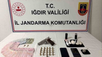Iğdır İl Jandarma Komutanlığı ekipleri, “Uyuşturucu/Uyarıcı Madde İmal ve Ticaretine”
