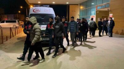 Bursa’nın İnegöl ilçesinde Jandarma Komutanlığı tarafından gerçekleştirilen operasyonda 7 kaçak