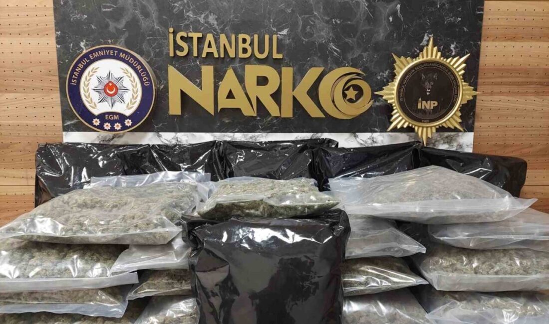 İstanbul’un Zeytinburnu ilçesinde gerçekleştirilen bir operasyonda polis, bir eve baskın
