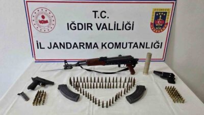 Iğdır İl Jandarma Komutanlığı’nın, “Silah Kaçakçılığı” olaylarını engelleme amacıyla gerçekleştirdiği