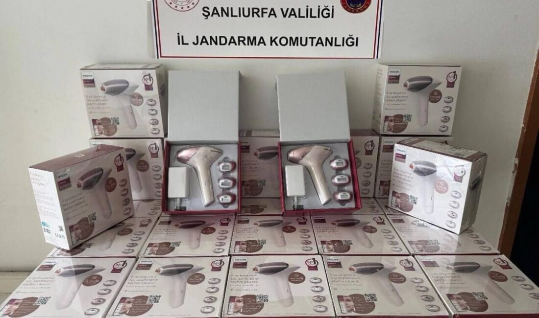 Şanlıurfa’nın Haliliye ilçesinde Jandarma ekipleri tarafından düzenlenen bir operasyonda, 40