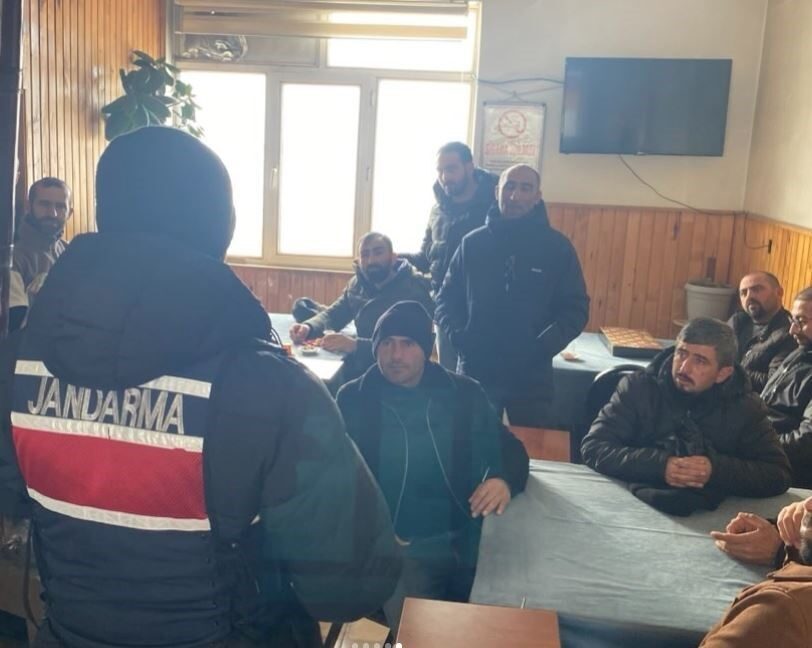Ardahan İl Jandarma Komutanlığı ekipleri, Damal, Göle ve Hanak ilçelerinde