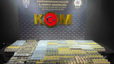 Kahramanmaraş’ta gerçekleştirilen narkotik ve kaçakçılık operasyonunda bir kişi tutuklandı. Yerel