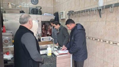 Taşköprü Belediyesi, Ramazan ayından önce kasaplar, et şarküterileri ve marketlerde