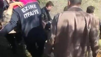 Çanakkale’nin Ezine ilçesine bağlı Çamköy köyünde yaşanan traktör kazasında, direksiyon