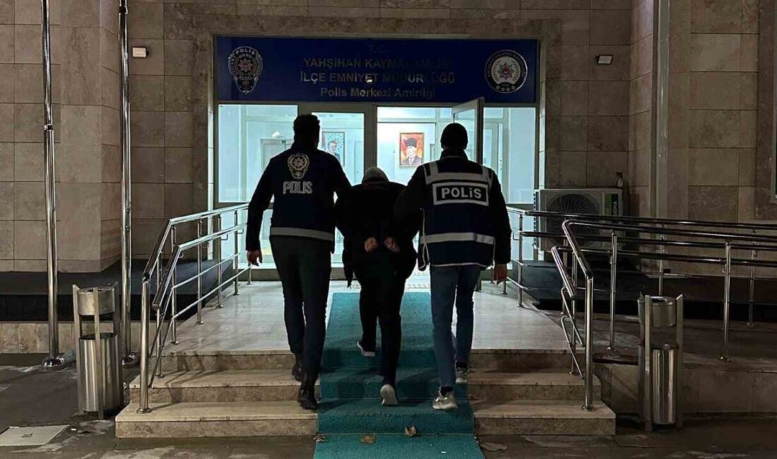 Kırıkkale’nin Yahşihan ilçesinde, 11 yıl 13 ay hapis cezasına çarptırılan