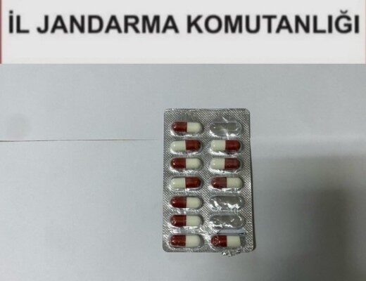 Kırşehir ilinde jandarma ekipleri tarafından gerçekleştirilen operasyonda 11 adet sentetik
