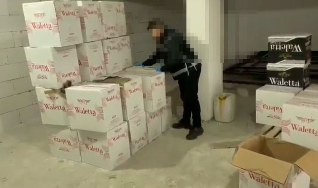 Gölcük ilçesinde gerçekleştirilen bir kaçakçılık operasyonunda, piyasa değeri yaklaşık 500