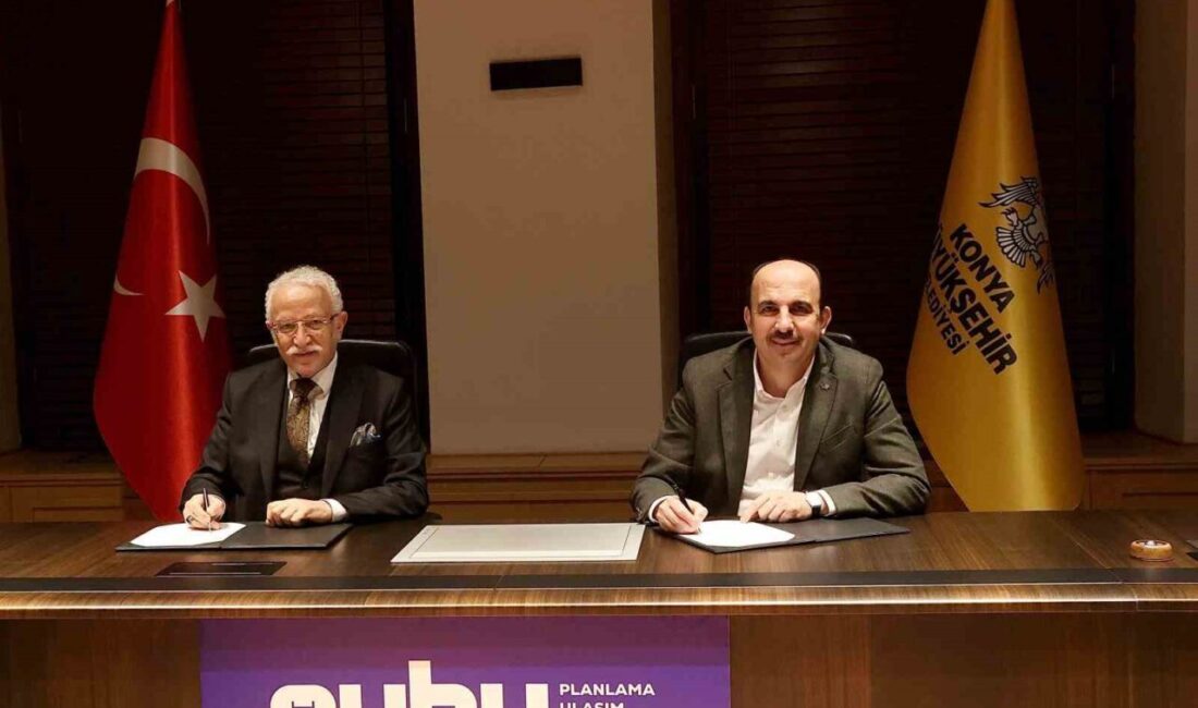 Konya Büyükşehir Belediyesi ile Necmettin Erbakan Üniversitesi arasında imzalanan protokolle