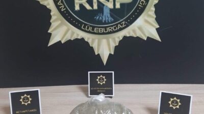 Kırklareli’nin Lüleburgaz ilçesinde yapılan operasyonda ele geçirilen uyuşturucuyla ilgili 4