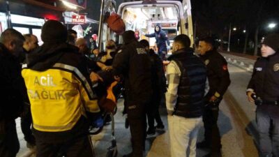 Malatya’da, husumetli bir kişi tarafından silahla bacağından vurulan bir şahıs