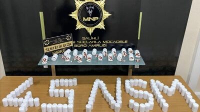 Manisa’da polis ekipleri tarafından gerçekleştirilen operasyonda 14 bin 866 adet