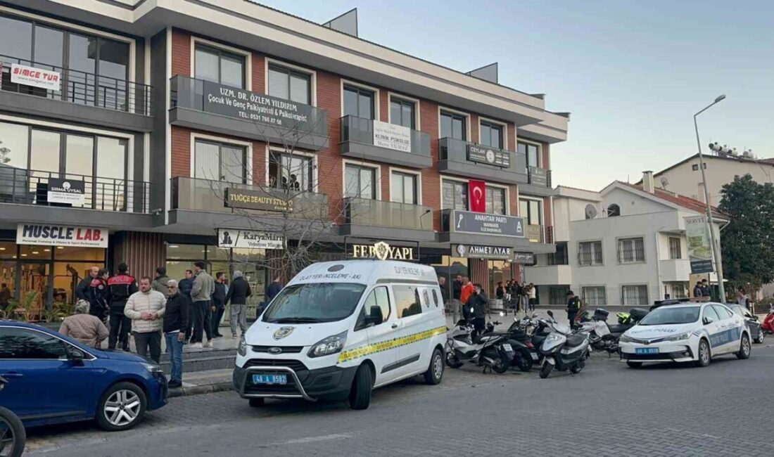 Marmaris ilçesindeki Çıldır Mahallesi İsmet Kamil Caddesi girişinde meydana gelen