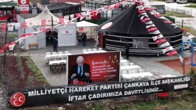 MHP Çankaya İlçe Başkanlığı, 8 yıldır kesintisiz olarak düzenlediği Ramazan