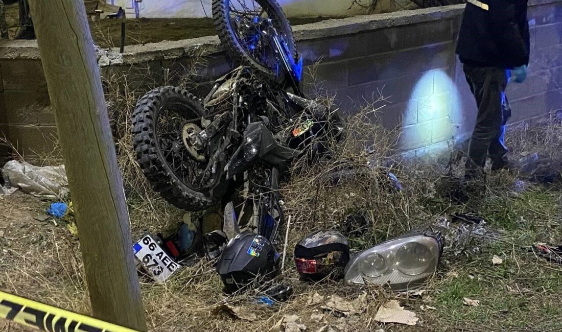 Yozgat’ın Sorgun ilçesinde meydana gelen trafik kazasında bir kişi öldü