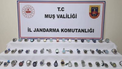 Muş İl Jandarma Komutanlığı ekiplerince gümrük kaçağı ürün ticareti yapan