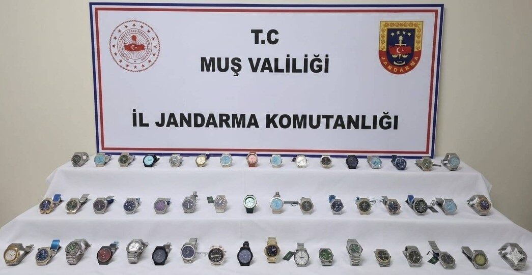 Muş İl Jandarma Komutanlığı ekiplerince gümrük kaçağı ürün ticareti yapan