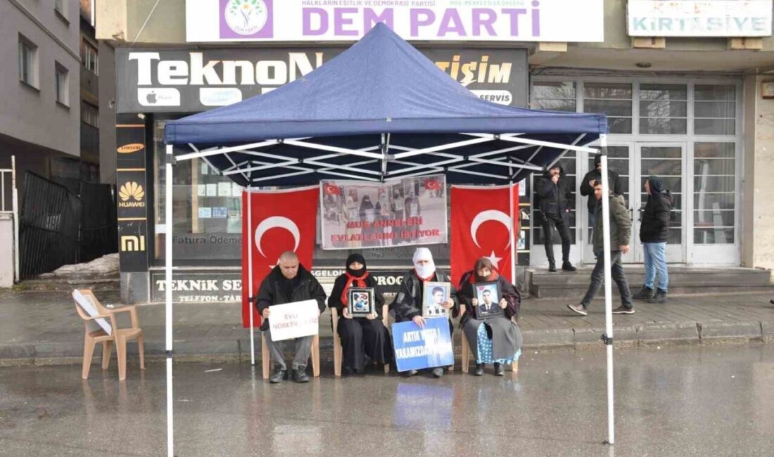 Muş ilinde, çocuklarının terör örgütü PKK tarafından dağa götürüldüğünü iddia