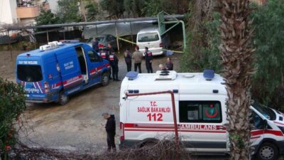 Manavgat ilçesinde bir otelin otoparkında silahla başından vurularak öldürülmüş bir
