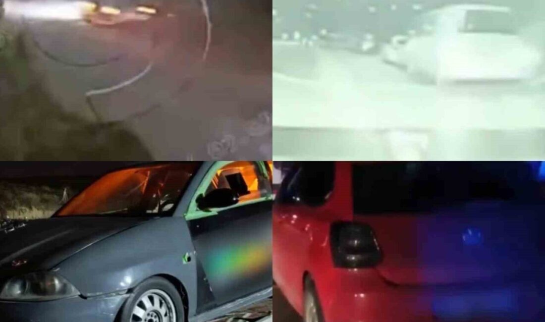 Mersin’de polis, otobanda arabalar arasında yapılan yarışa operasyon düzenledi ve