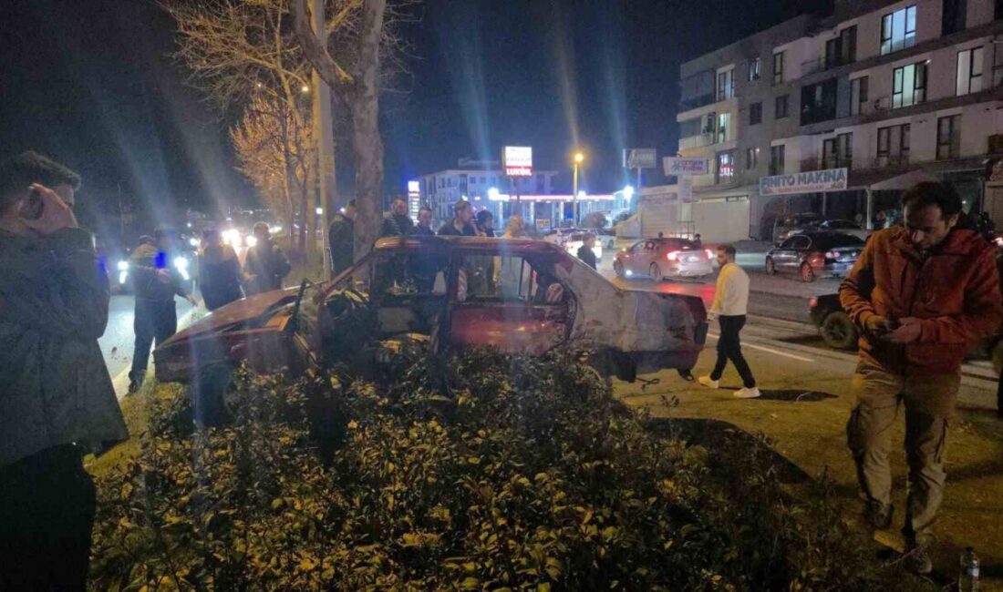 Düzce’de meydana gelen trafik kazasında bir kişi yaralandı. Olay, gece