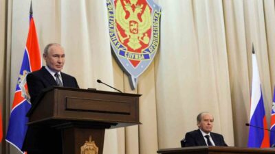 Rusya Devlet Başkanı Vladimir Putin, başkent Moskova’da gerçekleştirilen Rusya Federal