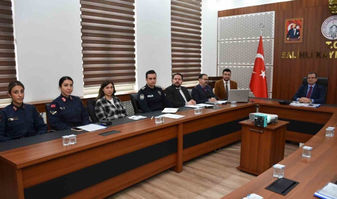 Salihli ilçesinde kadına karşı şiddetle mücadele kapsamında gerçekleştirilecek çalışmaların değerlendirilmesi