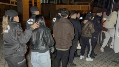Samsun merkezli 6 ilde düzenlenen yasa dışı bahis operasyonunda adliyeye