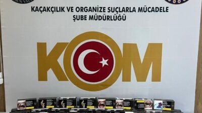 Samsun’un İlkadım ilçesinde gerçekleştirilen kaçakçılık operasyonunda polis ekipleri tarafından 11,200
