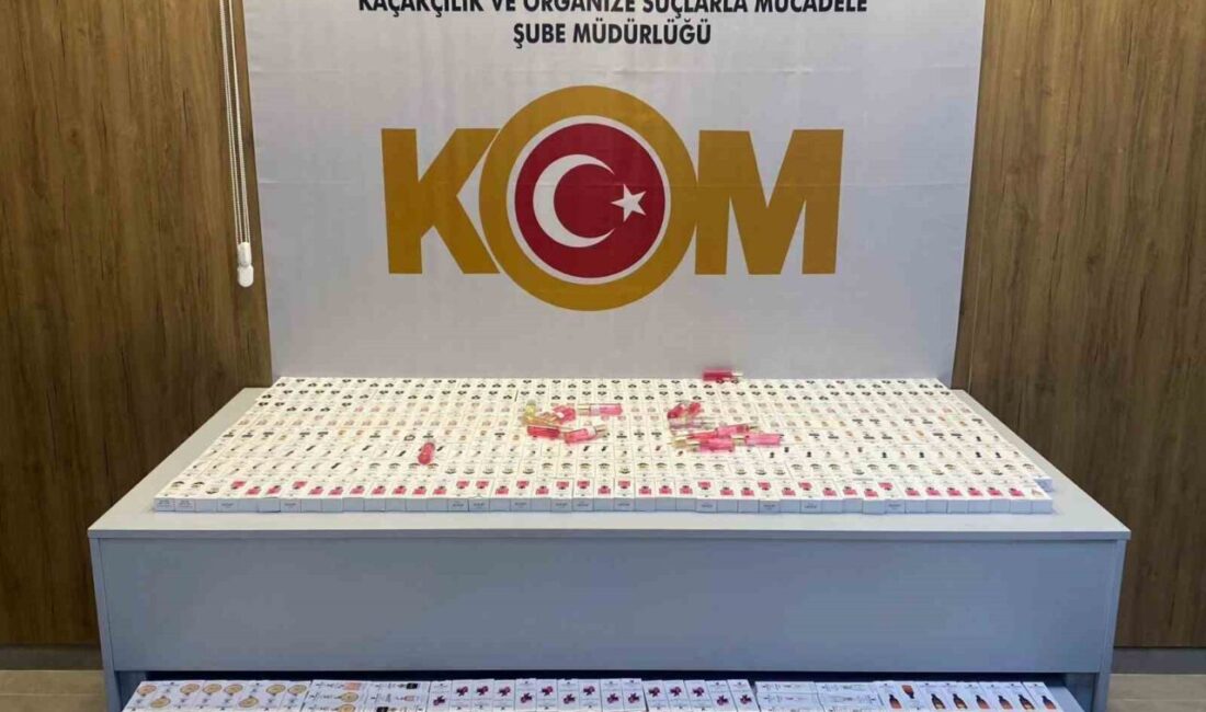 Samsun’un İlkadım ilçesinde, polis ekipleri tarafından yürütülen bir operasyonda, kaçakçılıkla
