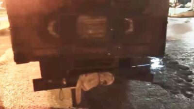 Samsun’da düzenlenen trafik denetimlerinde plakası kapalı olduğu ve kantara girmediği