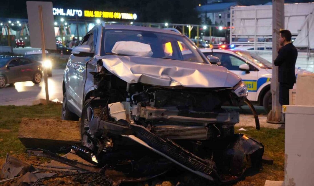 Samsun’un Atakum ilçesinde, SUV tipi araçların çarpışması sonucu meydana gelen