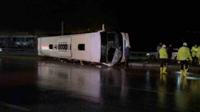 Samsun’da meydana gelen trafik kazasında, Ankara’dan Gürcistan’ın Tiflis kentine gitmek