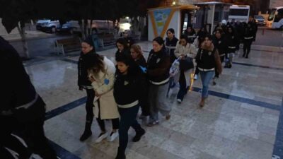 Şanlıurfa’da suç örgütü kurmak, fuhuşa teşvik etmek, aracılık yapmak ve