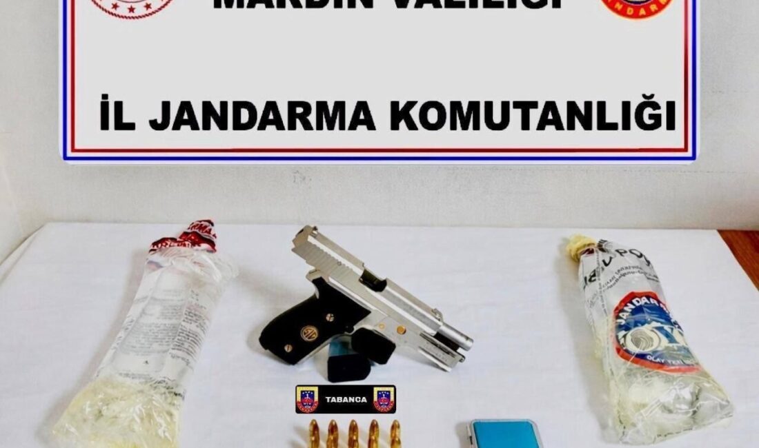 Mardin’de, jandarma ekipleri tarafından gerçekleştirilen bir operasyonda, serum ünitesine saklanmış