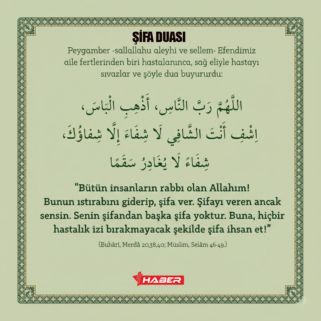 şifa duası