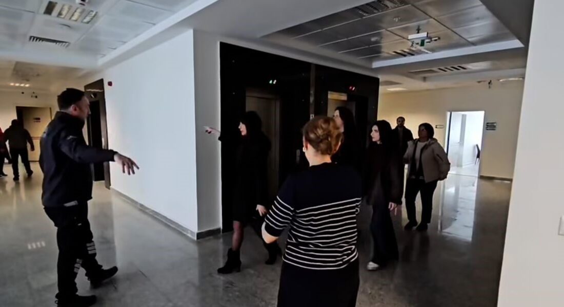 Sinop İl Sağlık Müdürlüğü’nde afet hazırlığı değerlendirmek amacıyla yangın ve