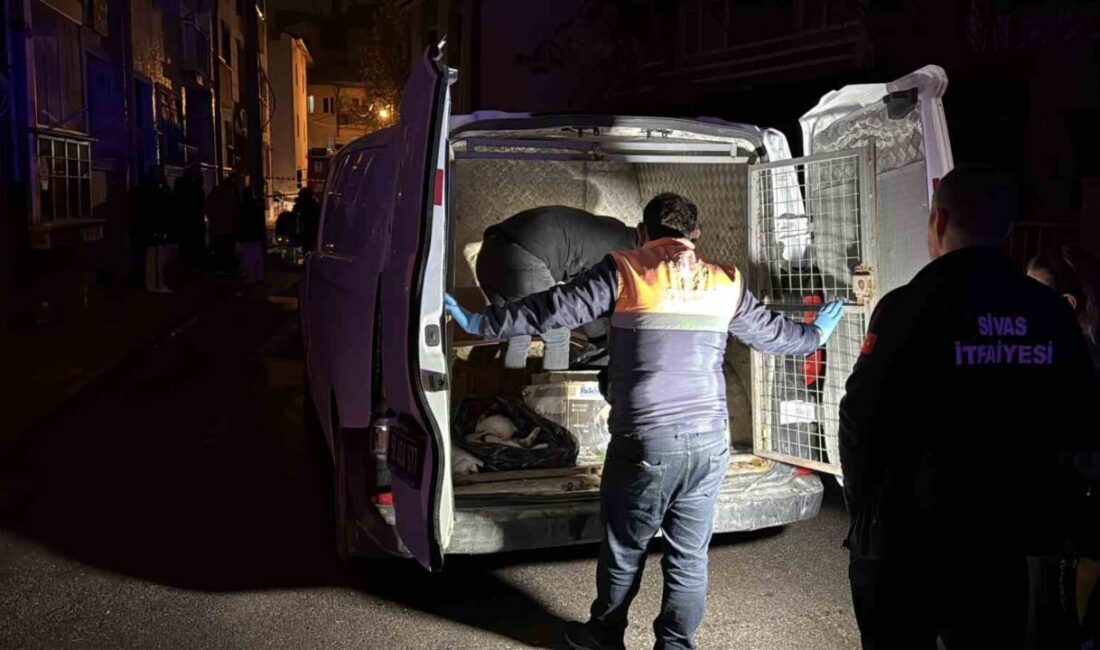 Sivas’ta, Çarşıbaşı Mahallesi 8. Sokak’ta bulunan 2 katlı bir evde