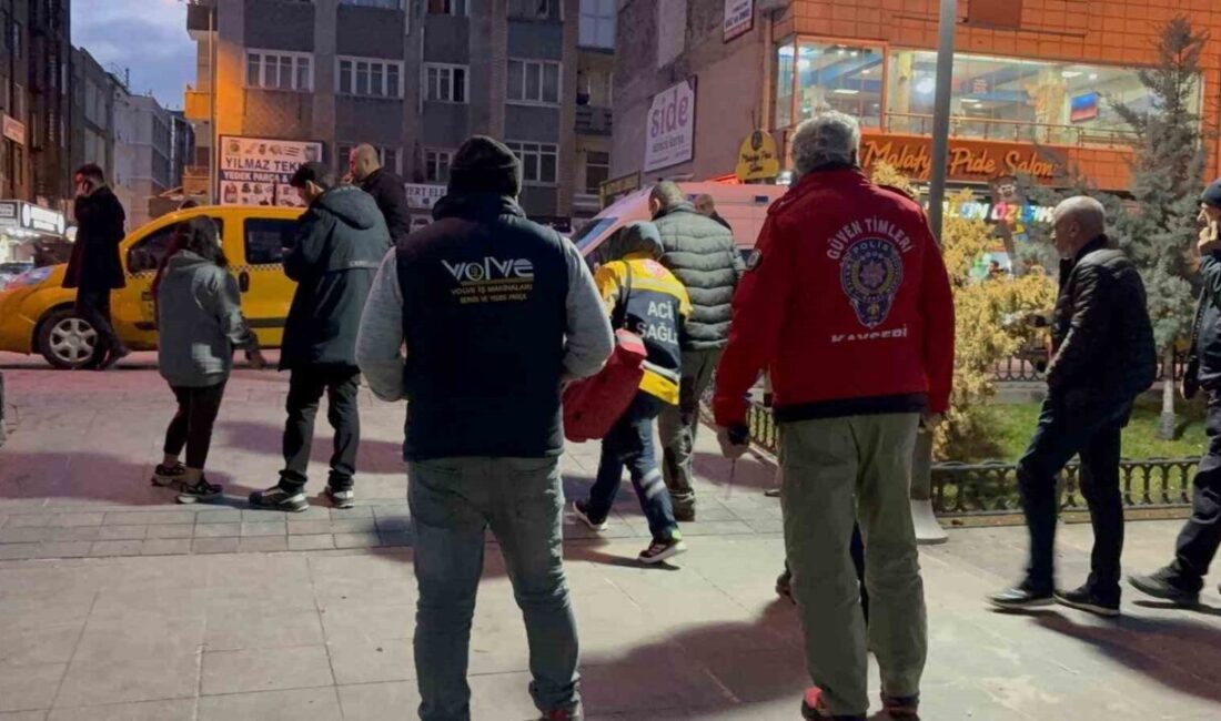 Kocasinan ilçesinde bir taksi durağında meydana gelen olayda, aralarında daha