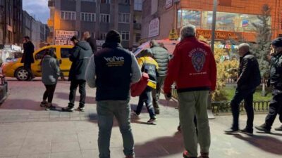 Kocasinan ilçesinde bir taksi durağında meydana gelen olayda, aralarında daha