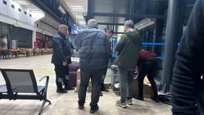 Tekirdağ’da otobüs terminalinde, Bulgaristan’dan gelen bir kişinin taşıdığı eşyalarda kaçak