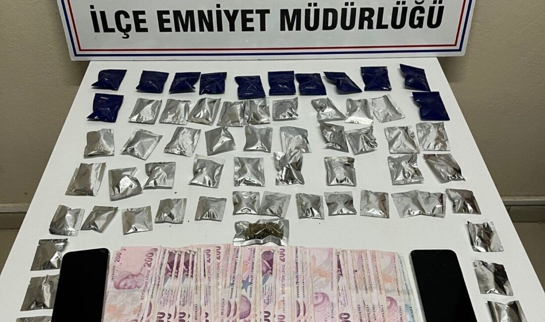 Saray ilçesinde gerçekleşen bir olayda, polis ekipleri tarafından durdurulan bir